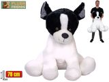 Plush Friends francouzský buldoček plyšový 78cm sedící 0m+