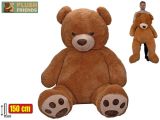 Plush Friends medvěd plyšový 150cm hnědý 0m+ Plush Friends medvěd plyšový 150cm hnědý 0m+