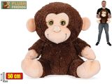 Plush Friends opice plyšová 50cm sedící 0m+