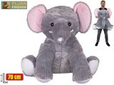 Plush Friends slon plyšový 70cm sedící 0m+ Plush Friends slon plyšový 70cm sedící 0m+
