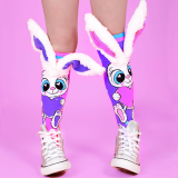Podkolenky dětské / dospělý - Funny Bunny Podkolenky dětské / dospělý - Funny Bunny