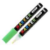 Popisovač akrylový M&G Acrylic Marker 2 mm, Neon Green S050