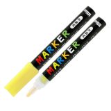 Popisovač akrylový M&G Acrylic Marker 2 mm, Neon Yellow S040