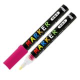 Popisovač akrylový M&G Acrylic Marker 2 mm, Rose Red S214 Popisovač akrylový M&G Acrylic Marker 2 mm, Rose Red S214