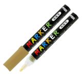Popisovač akrylový M&G Acrylic Marker 2 mm, Yellowish Brown S411 Popisovač akrylový M&G Acrylic Marker 2 mm, Yellowish Brown S411