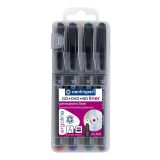 Popisovač CENTROPEN 4616 CD/DVD -  sada 4 ks