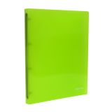 Pořadač kroužkový PP (4-kroužkový) A4, zelený