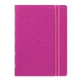 Poznámkový blok Filofax kapesní s organizérem růžová