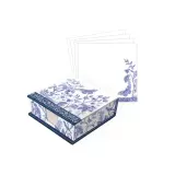 Poznámkový blok s potiskem, 200 ks, Bloom 11 x 11 cm