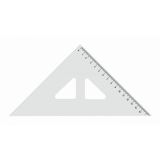 Pravítko trojúhelník s ryskou 16cm