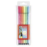 Prémiový vláknový fix - STABILO Pen 68 - 6 ks balenie Neon - so 6 rôznymi neon farbami