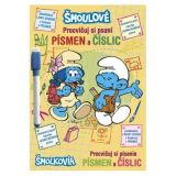 Procvičuj si písanie písmen a číslic - Šmoulové Procvičuj si písanie písmen a číslic - Šmoulové
