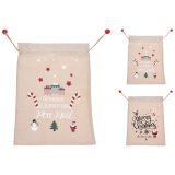 Vánoční dárková taška 50x70 cm (2 motivy, polyester) Vánoční dárková taška 50x70 cm (2 motivy, polyester)