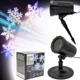 LED Projektor, Vánoční vločky IP44 LED Projektor, Vánoční vločky IP44