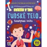 Samolepková knížka - Lidské tělo (svítí ve tmě)