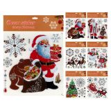 Samolepky 31,5 x 39,5 cm - tradiční vánoční motivy Samolepky 31,5 x 39,5 cm - tradiční vánoční motivy