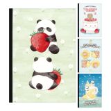 Sešit linkovaný B5 M&G Panda a Medvěd (4 designy) Sešit linkovaný B5 M&G Panda a Medvěd (4 designy)