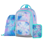 Školní batoh (3-dílný set) OXY GO Unicorn Školní batoh (3-dílný set) OXY GO Unicorn