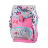 Školní batoh - 4-dílný LOGIC SET - chic collages, Minnie Mouse