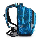 Školní batoh (5-dílný set) BagMaster Beta 26 C - Fotbal