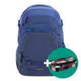 Školský ruksak coocazoo MATE, All Blue, certifikát AGR