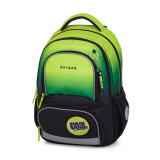 Školní batoh OXY NEXT Ombre Green