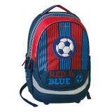 Školní batoh Seven Sazio, Red&Blue Football