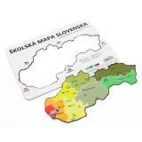 Školní mapa SR šablona krajů Školní mapa SR šablona krajů