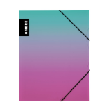 Sloha s gumou A4 PP OMBRE růžová Sloha s gumou A4 PP OMBRE růžová