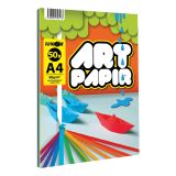 Složka barevného papíru A4 - ART PAPIR 50 listů /10 barev, 80g/m2