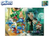 Šmoulové puzzle 32x23cm Drak 60dílků v krabičce Šmoulové puzzle 32x23cm Drak 60dílků v krabičce