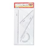 Souprava pravítek rysovací geom. velká