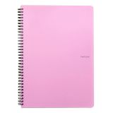 Spirálový blok PP PASTELINI A5/60 listů, růžový