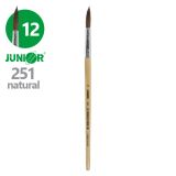 Štětec kulatý JUNIOR č. 2 12 251 Natural