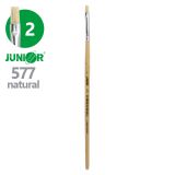 Štětec plochý JUNIOR č. 1 2 577 Natural Štětec plochý JUNIOR č. 1 2 577 Natural