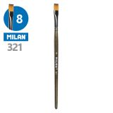 Štětec plochý MILAN č. 8 - 321