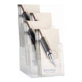 Stojan na prospekty, stolní, A5, 4 složky, HELIT