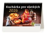 Stolní kalendář 2026 Kuchařka pro všechny