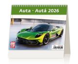 Stolní kalendář 2026 MiniMax Auta/Automobily
