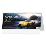 Stolový kalendár 2027 Auta/Autá