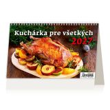 Stolový kalendár 2027 Kuchárka pre všetkých