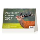 Stolový kalendár 2027 Poľovnícky kalendár Stolový kalendár 2027 Poľovnícky kalendár