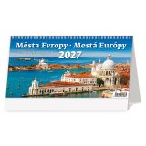 Stolový kalendár 2027 Města Evropy/Mestá Európy