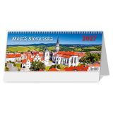 Stolový kalendár 2027 Mestá Slovenska