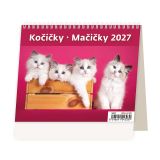 Stolový kalendár 2027 MiniMax Kočičky/Mačičky