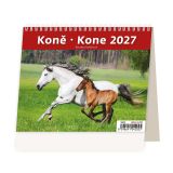 Stolový kalendár 2027 MiniMax Koně/Kone