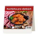 Stolový kalendár 2027 MiniMax Kuchárka pre všetkých Stolový kalendár 2027 MiniMax Kuchárka pre všetkých