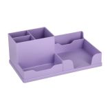 Stolní organizér - pastelově fialový Stolní organizér - pastelově fialový