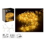 Světelný řetěz 960 LED teplá bílá, délka 9,6 m, venkovní. Použití