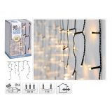 Světelný řetěz s visícími pramínky 90 LED bílá teplá, délka 3 m (venk. použití) Světelný řetěz s visícími pramínky 90 LED bílá teplá, délka 3 m (venk. použití)